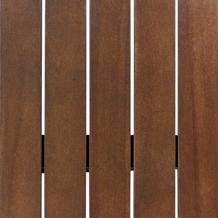 Beliani-AMANTEA-Tuintafel-Donkere houtkleur-45 x 68 cm-Acaciahout