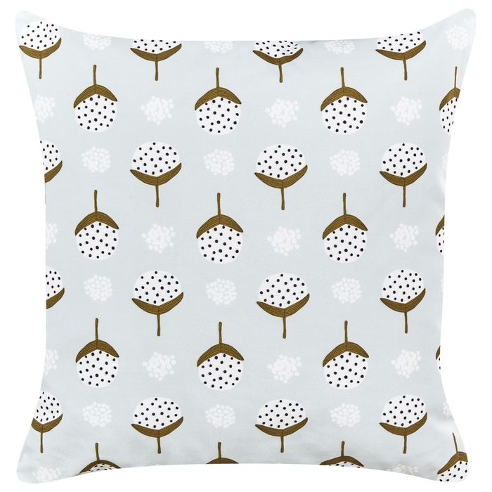 Beliani-CUNEO-Tuinkussen set van 2 -Lichtgroen-45 x 45 cm-Polyester