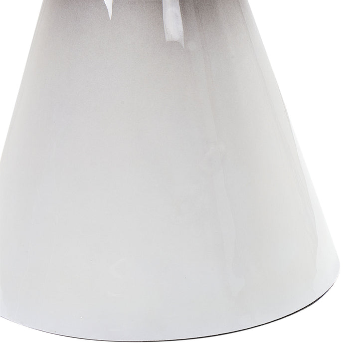 Beliani - TIBITO - Bijzettafel - Zwart|Wit - Ijzer