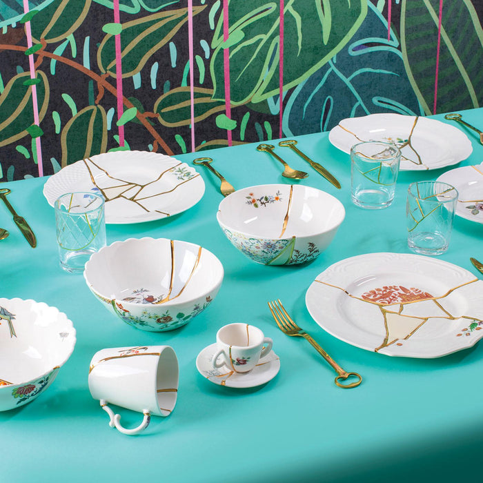 Kintsugi diep bord n2