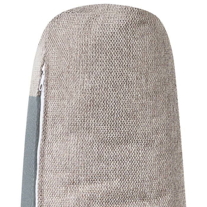 Beliani-KARILA-Hoekbank met opbergruimte-Taupe-Rechtszijdig-Polyester