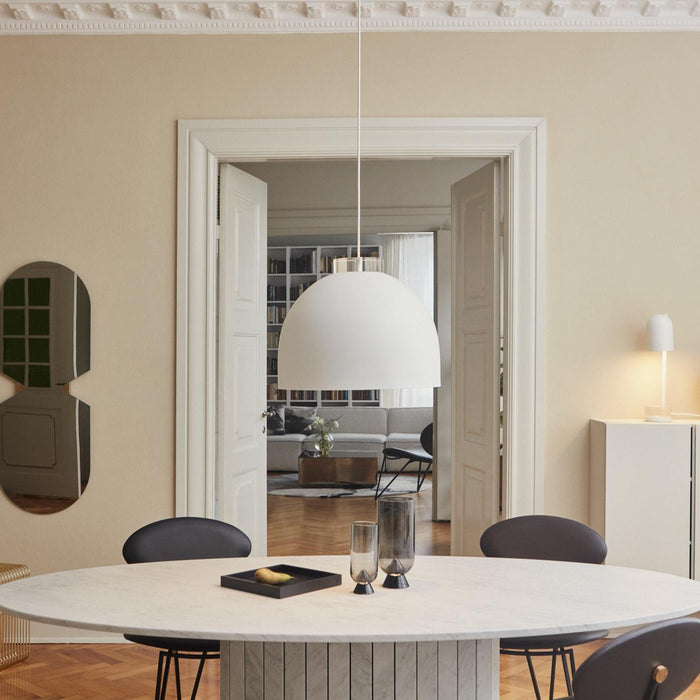 Verto spiegel 120x44,5 ovaal black