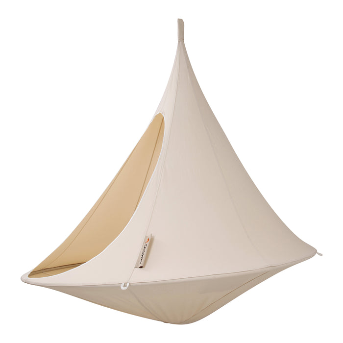 Cacoon Double Hangstoel - Naturel White