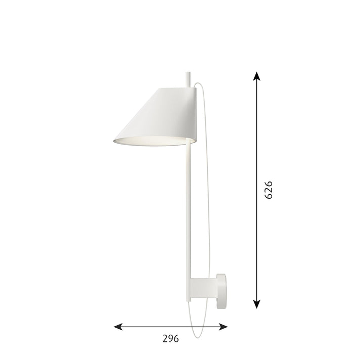 Louis Poulsen Yuh wandlamp LED zwart