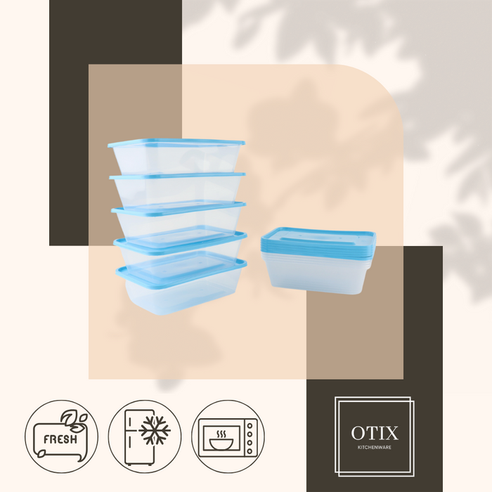 OTIX Meal prep bakjes Vershoudbakjes Diepvriesbakjes Snackdoosje 20...