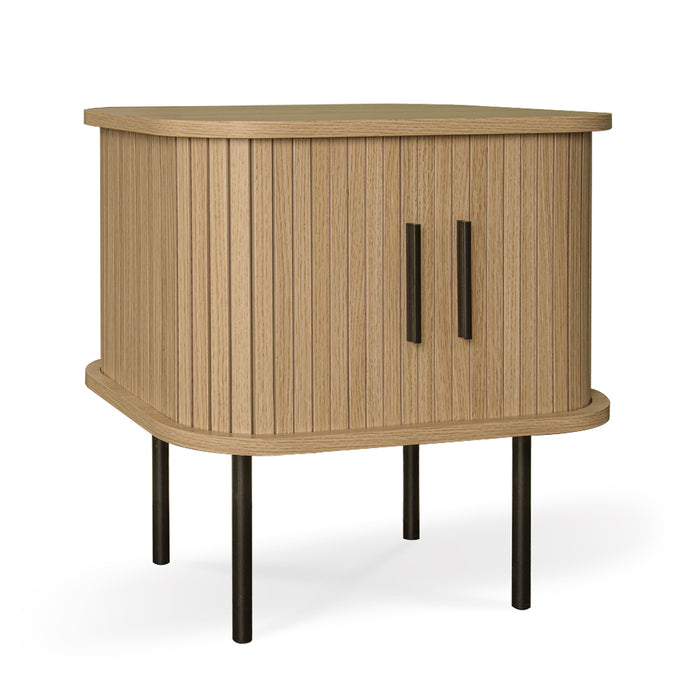 by fonQ basic Panel Nachtkastje - H 50 cm - Eiken