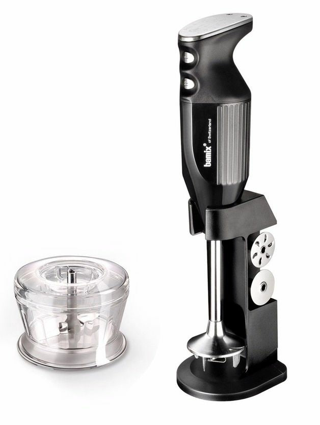 Bamix Deluxe Staafmixer met Accessoires - 200W -Zwart