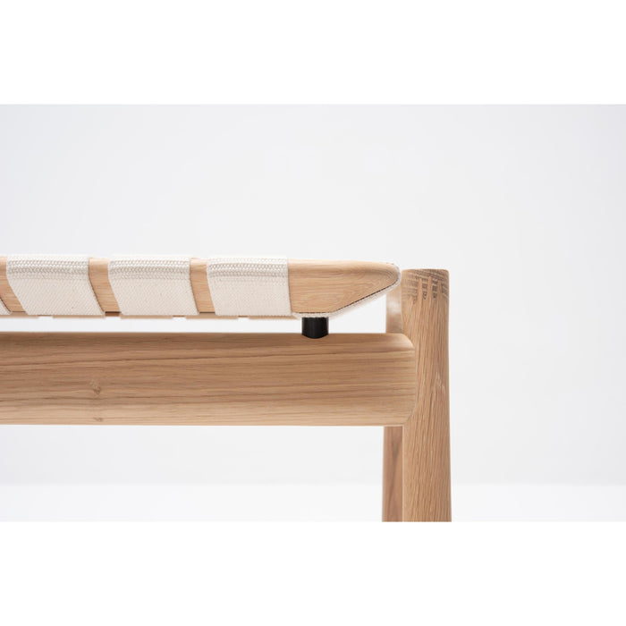 Klupa eetbank 120 white oil - Black