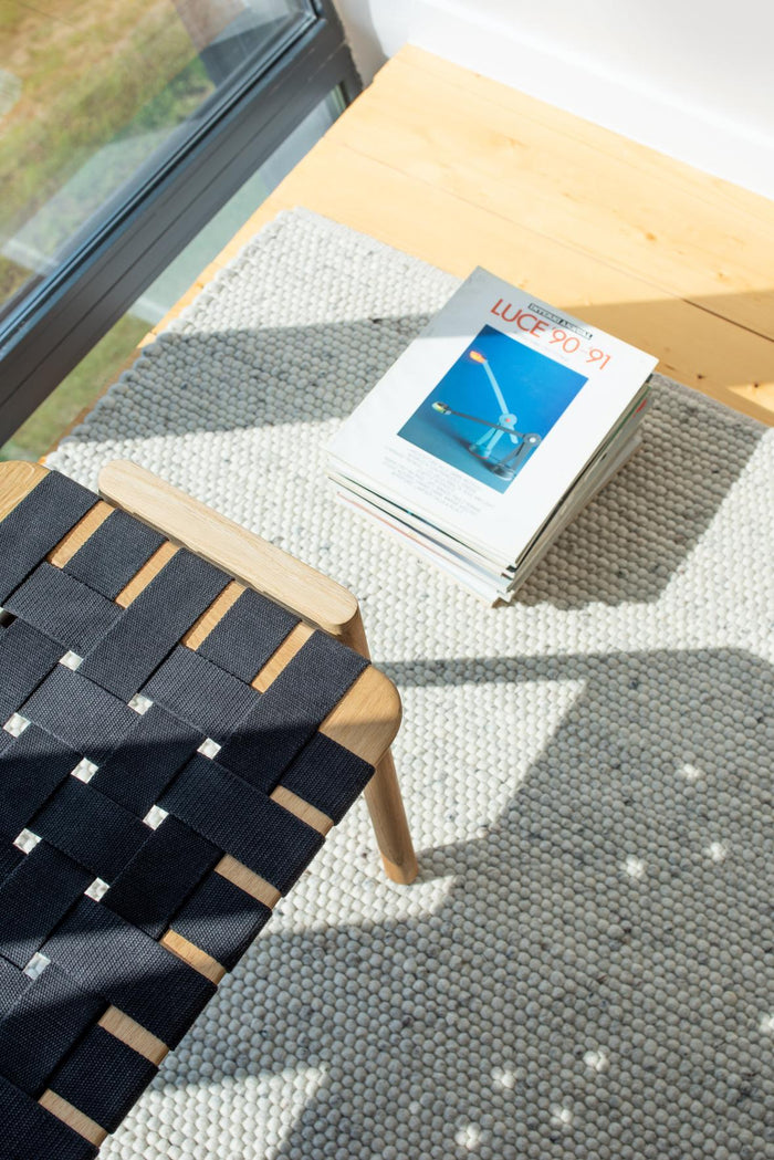 Klupa eetbank 120 white oil - White