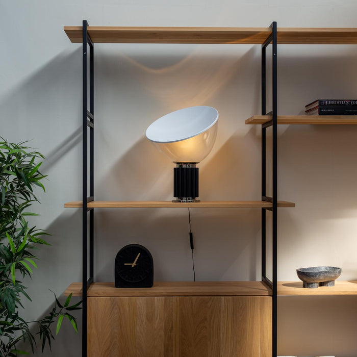 Flos Taccia tafellamp LED glas small wit