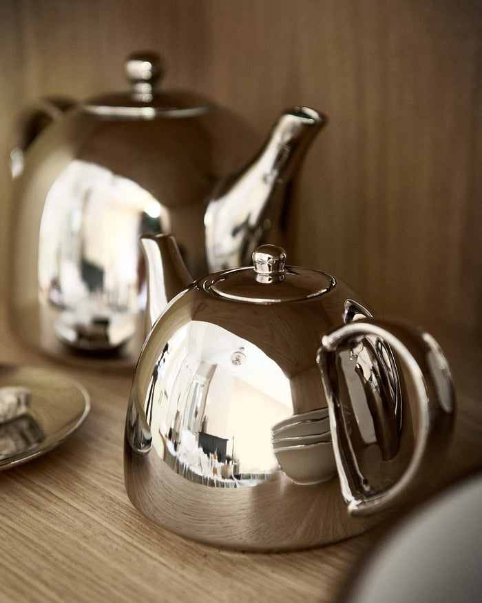 vtwonen Theeset - set van 3 - Klein - Zilver