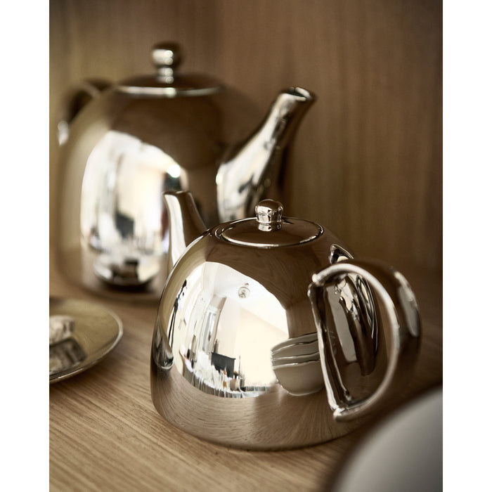 vtwonen Theepot - Zilver - 1.8 liter