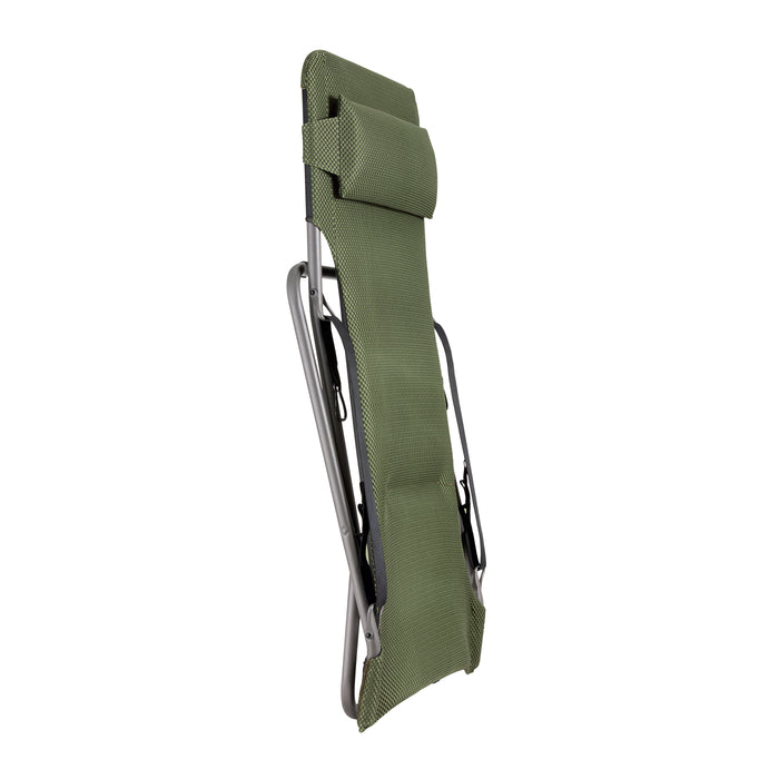 Lafuma Transabed Opvouwbare Ligstoel - Olive