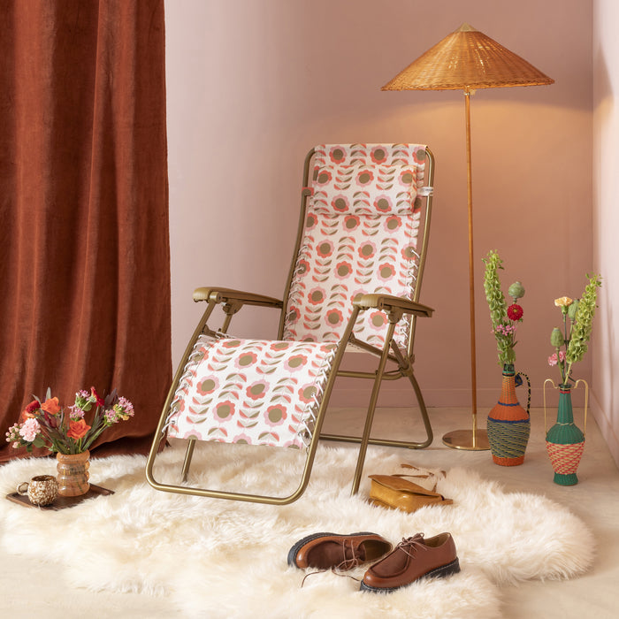 Lafuma RSXA Relaxstoel - Retro Oranje