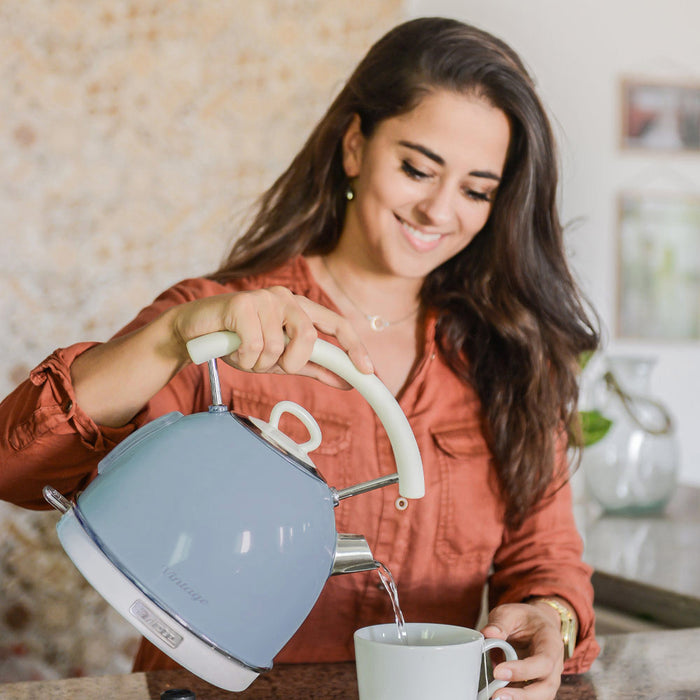 Ariete Waterkoker Vintage 1,7 L blauw