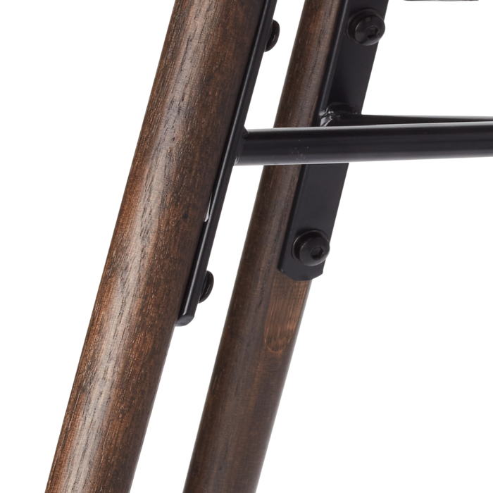 Nolon Nena-Liv Eetkamerstoel Wit - Beige Kussen - Walnoot