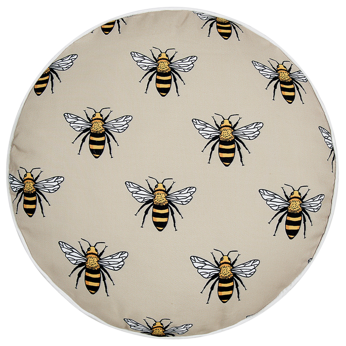 Beliani - CANNETO - Tuinkussen set van 2 - Beige - 40 cm - Polyester