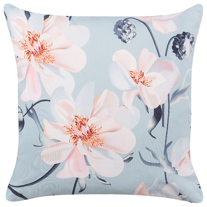 Beliani-APRICALE-Tuinkussen set van 2-Lichtblauw-45 x 45 cm-Polyester