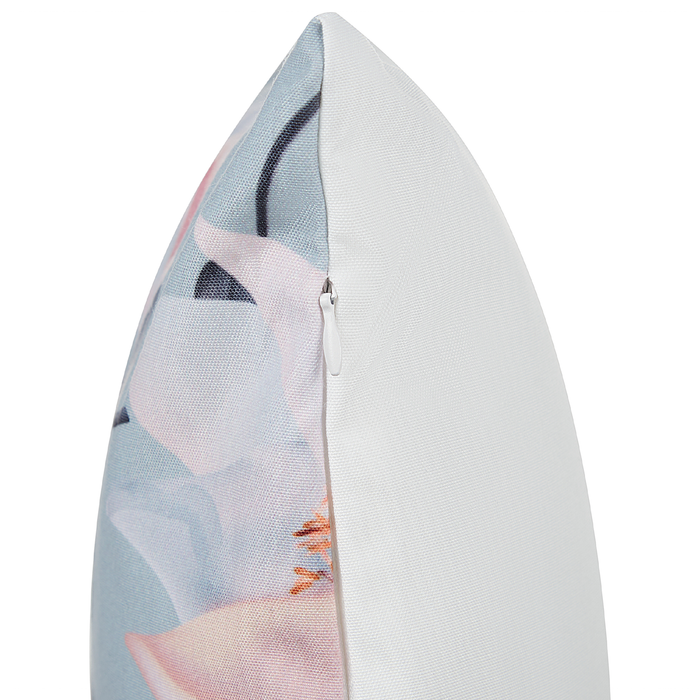 Beliani-APRICALE-Tuinkussen set van 2-Lichtblauw-45 x 45 cm-Polyester