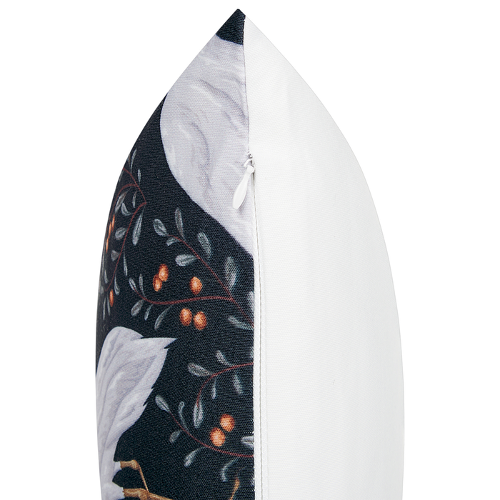 Beliani-PIANAZZO-Tuinkussen set van 2-Lichtgrijs-40 x 60 cm-Polyester