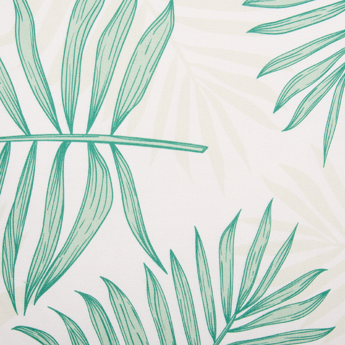 Beliani-POGGIO-Tuinkussen set van 2-Beige| Groen-40 x 60 cm-Polyester