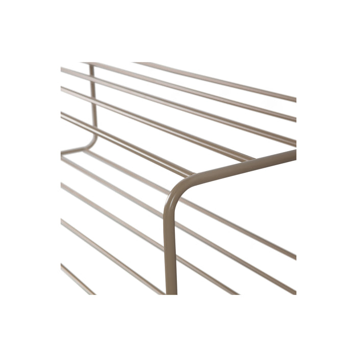 WOOOD Josse Schoenenrek - Metaal - Militair Bruin - 22x80x33