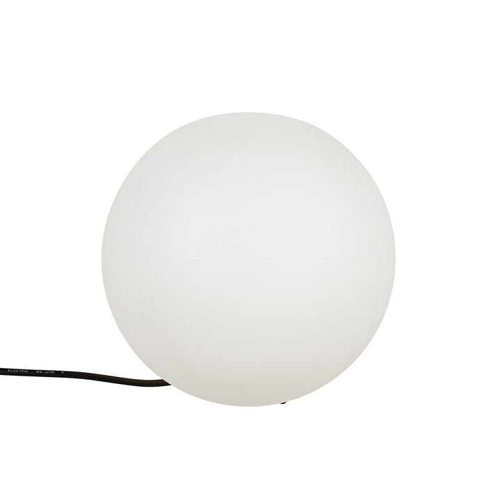 QAZQA Moderne buitenlamp wit 25 cm IP65 - Nura