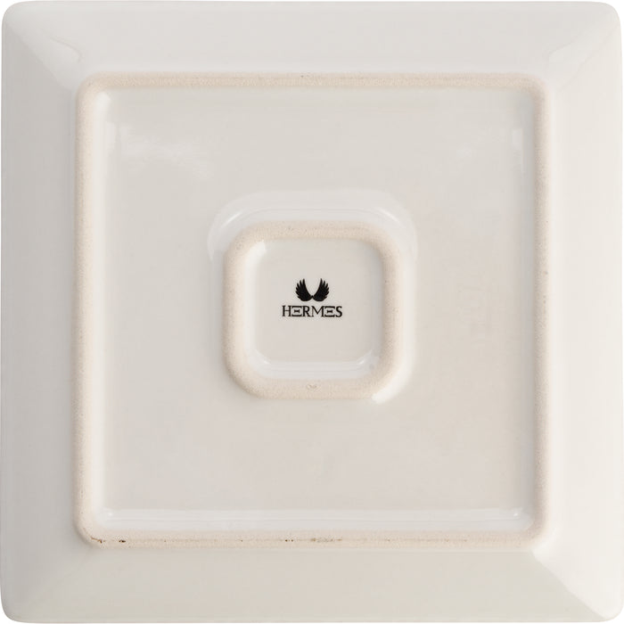 Lite-Body Hermes gebaksbordjes - Set van 8 stuks - Ø16 cm - Groen reli