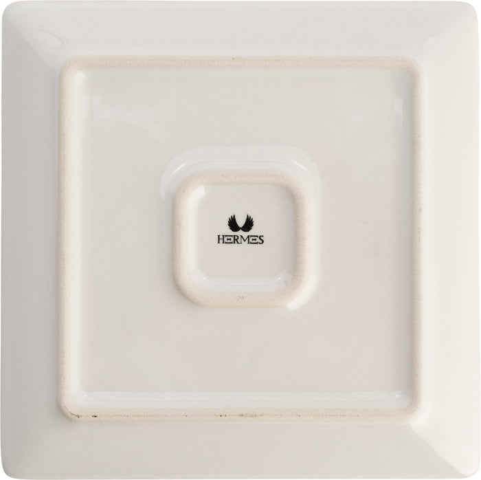 Lite-Body Hermes gebaksbordjes - Set van 8 stuks - Ø16 cm - Groen reli