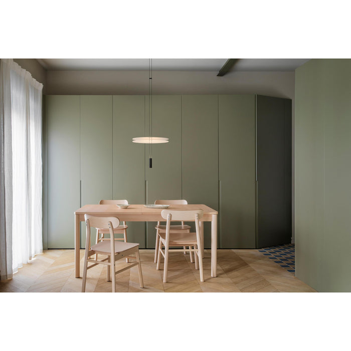 Vibia Flamingo Mini 1580 hanglamp LED Ø9 wit|zwart