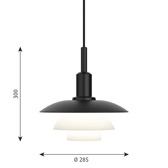 Louis Poulsen PH 3|3 hanglamp metaal