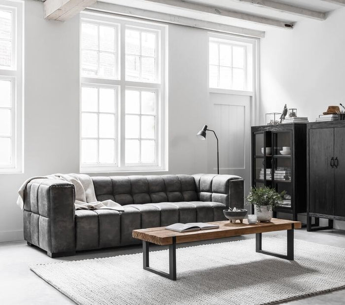 DTP Home Coffee table Beam rectangular,35x150x50 cm, 6 cm recycled...