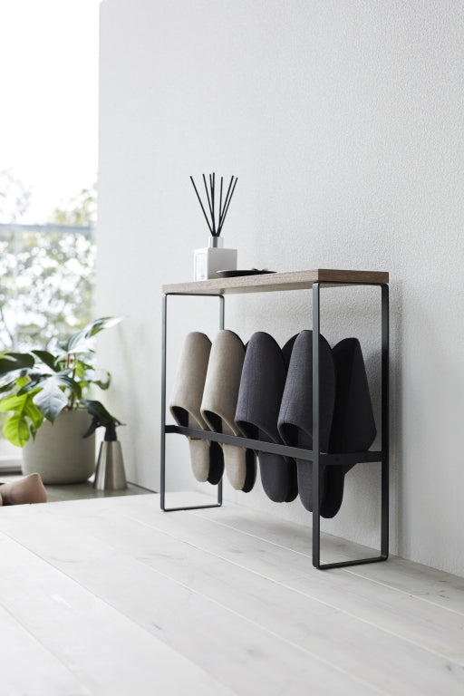 Yamazaki Pantoffel Opbergrek - Tower - Zwart