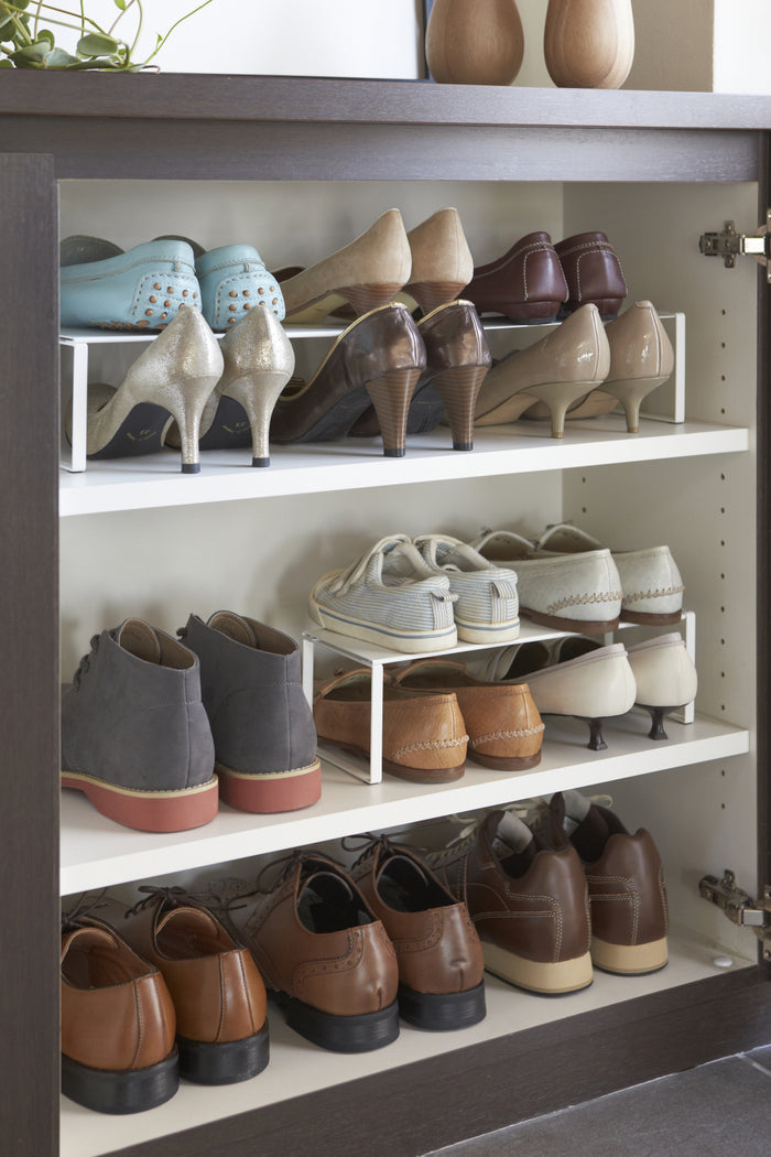 Yamazaki Schoenenrek Uitschuifbaar - Frame - Wit