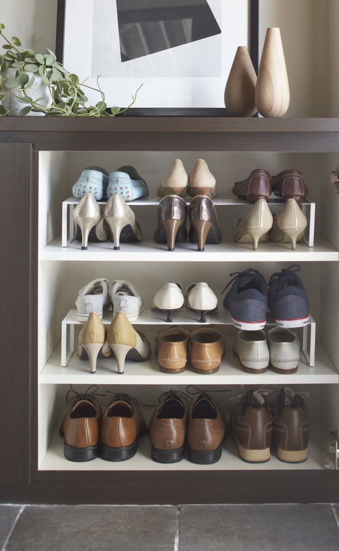 Yamazaki Schoenenrek Uitschuifbaar - Frame - Wit