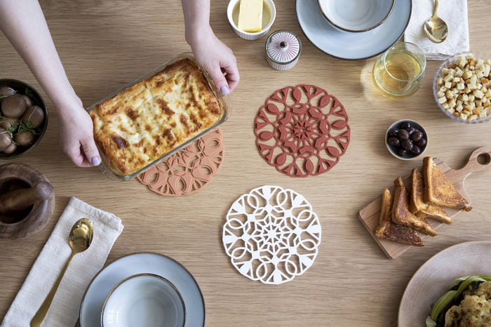 Peleg Design TriveTile - onderzetter - bruin