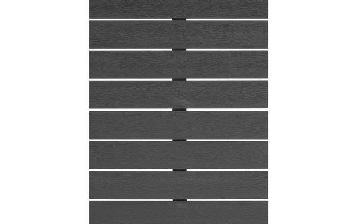 Kave Home - Sirley tuintafel van aluminium in zwart 70 x 70 cm