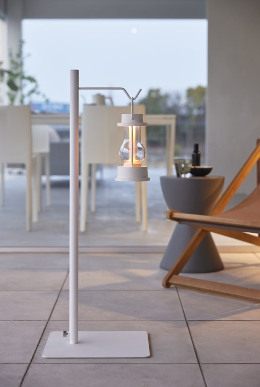 Yamazaki Verstelbare Lantaarnstandaard - Tower - Wit