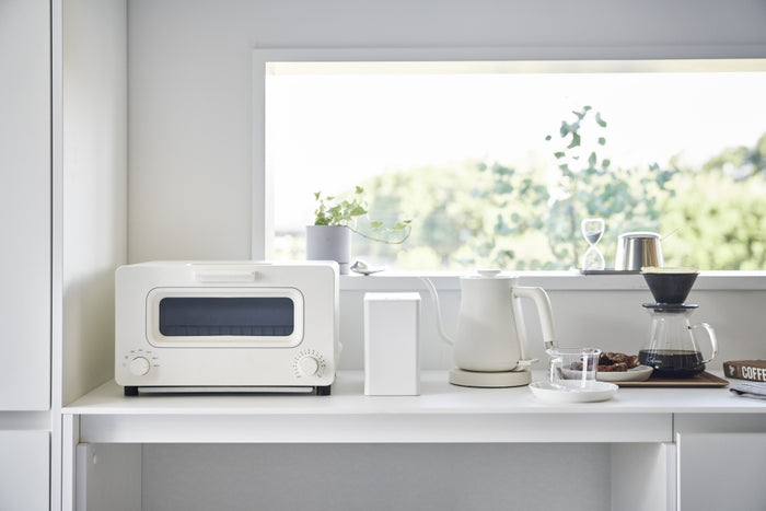 Yamazaki Koffieblik Luchtdicht - Tower - Wit