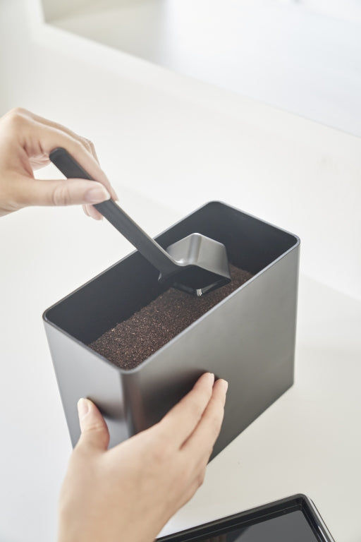 Yamazaki Koffieblik Luchtdicht - Tower - Zwart