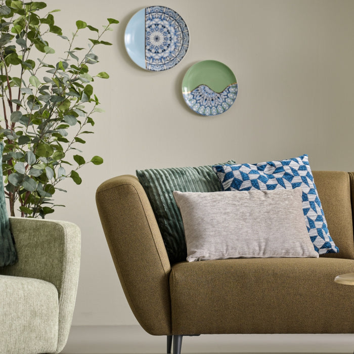 Sierkussen Lift - Grijs - Fluweel - 35x55x0cm (BxHxD)