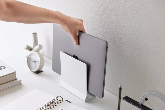 Yamazaki Laptop Standaard - Tower - Wit