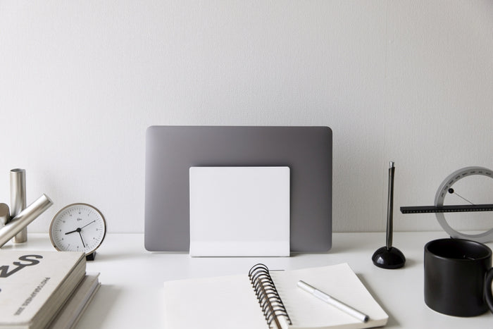 Yamazaki Laptop Standaard - Tower - Wit