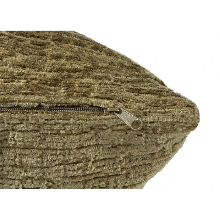 Sierkussen Fita - Groen - Fluweel - 35x55x0cm (BxHxD)