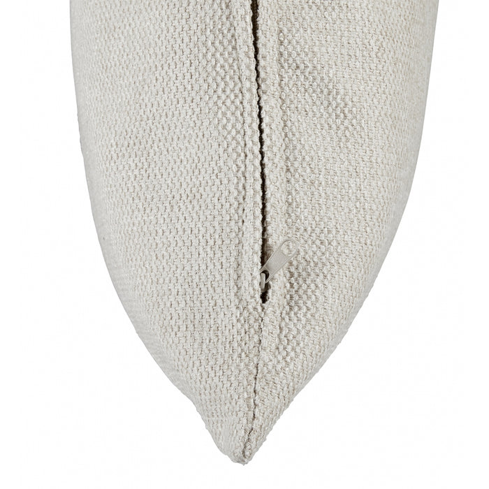 Sierkussen Sim - Creme|Wit - Polyester - 60x60x0cm (BxHxD)