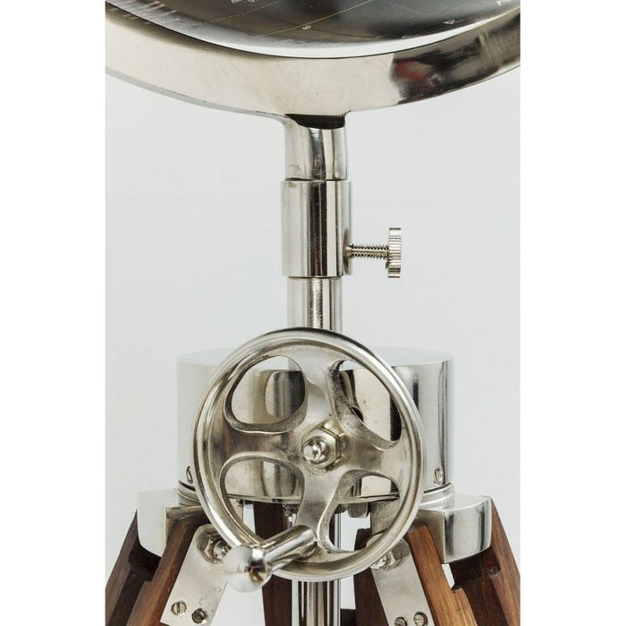 Kare Decofiguur Globe Earth Black