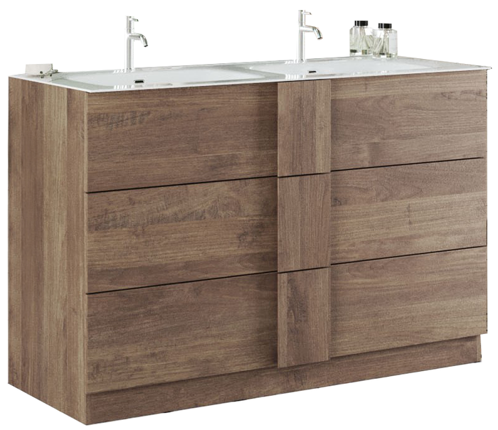 Benvenuto Design Jupiter 120 cm Staand Wastafel en Onderkast