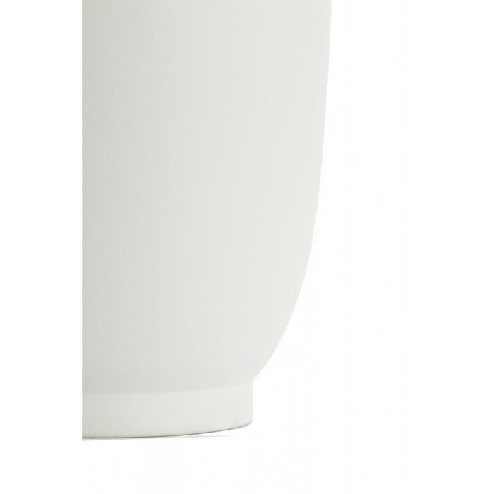 Light & Living Vaas Datuh - Creme|Wit - Metaal - 29x55x29cm (BxHxD)