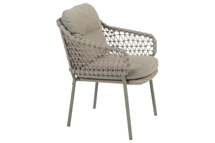 4 Seasons Jura|Prado ronde tuinset - Ø130 cm. - stapelbaar