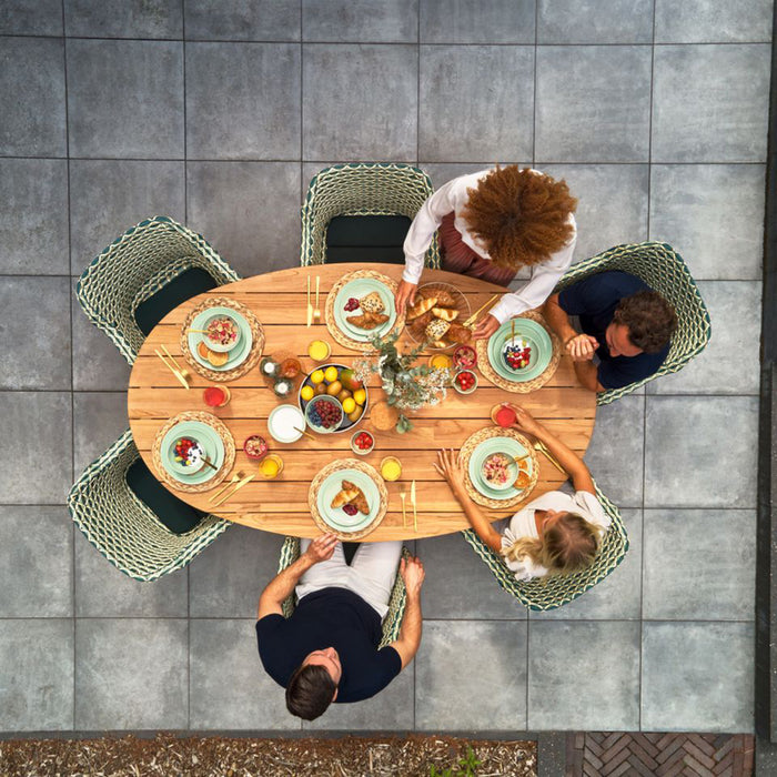 Hartman Stephanie Tuintafel 200 x 120 cm - Zwart